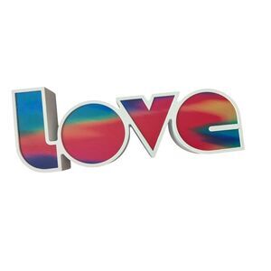 Love rainbow light decor‎